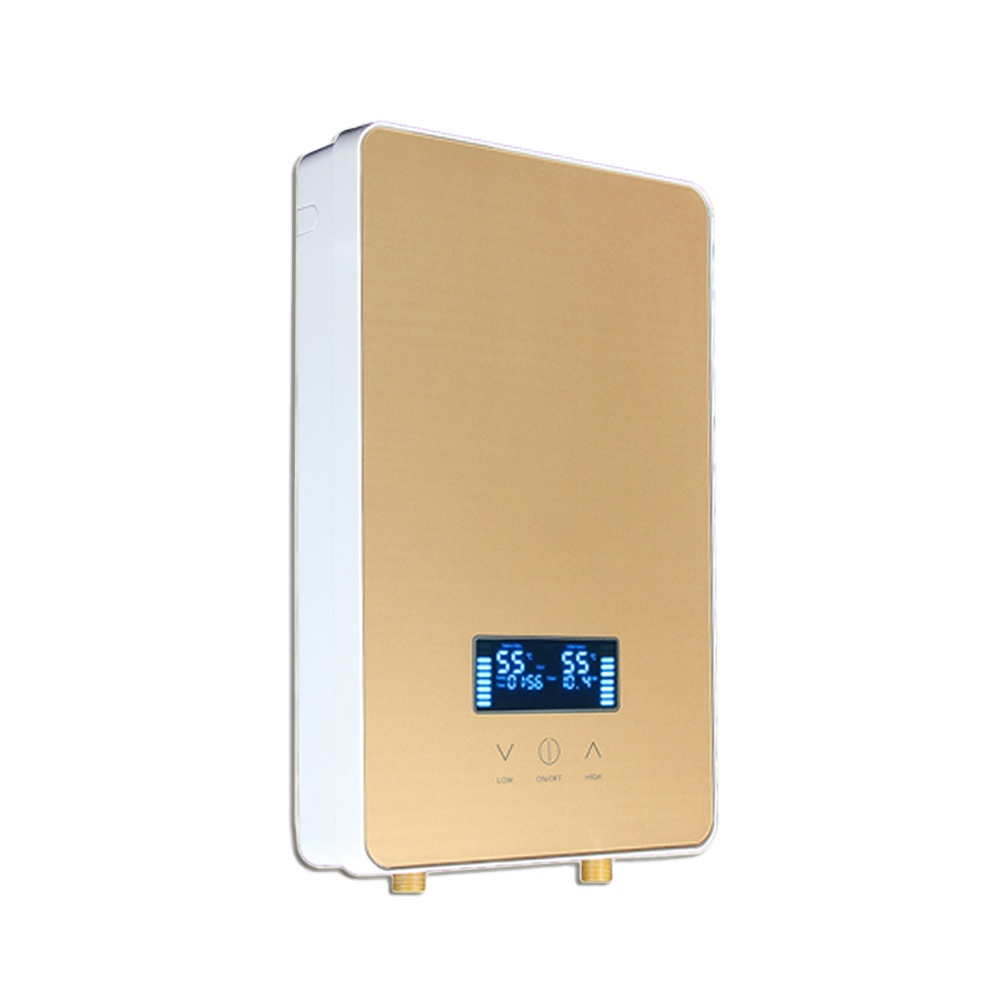 electric instantaneous tankless water heater gyser with power 12 KW for shower